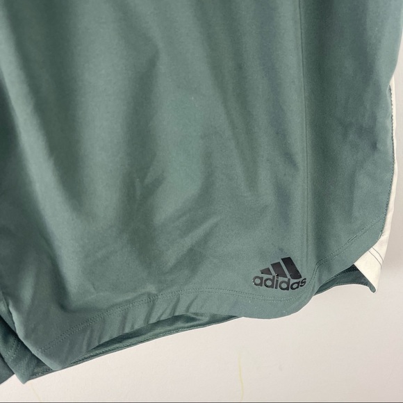 Adidas mens athletic shorts green sz L - Picture 4 of 6